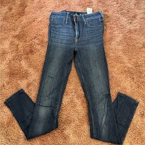 Hollister Blue Straight Leg Jeans Classic Style